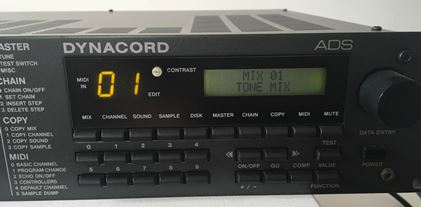 Dynacord-ADS sampler with SCSI